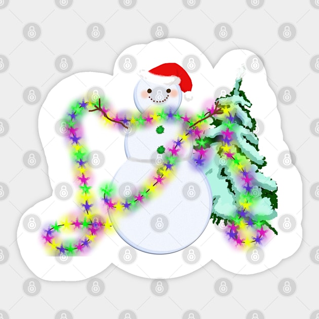 Snowman Sticker by VOLA